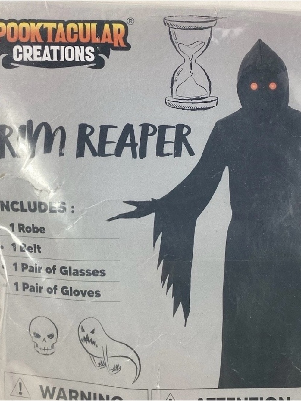 Spooktacular Creations Adult Grim Reaper Halloween Costume - Black
